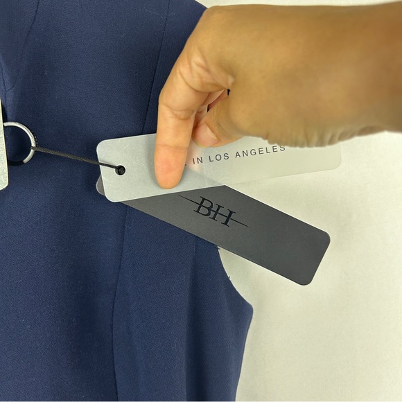 Anthropologie Black Halo Brittania Petite Sheath Dress NWT size 0P corpcore - Picture 7 of 12